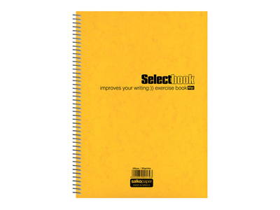 Τετράδιο Σπιράλ 17Χ25/1θεμ Select Book Salko