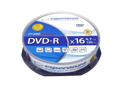 Esperanza DVD-R 4.7gb 10τμχ