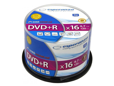 Esperanza DVD-R 4.7gb 50τμχ