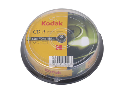 Kodak CD-R 700mb 52x 10τμχ