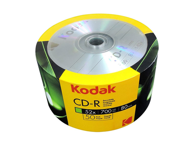Kodak CD-R Συρρίκνωσης 700mb 52x 50τμχ