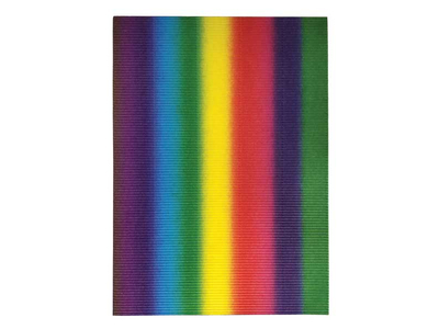 Rainbow Χαρτόνι Οντουλέ Ουράνιο Τόξο 50x70εκ