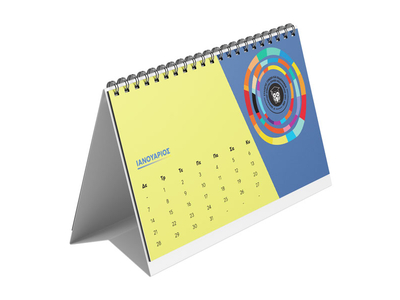 Ημερολόγιο Επιτραπέζιο Δέλτα 14x21 7 Φύλλα - Εκτύπωση Μίας Όψης