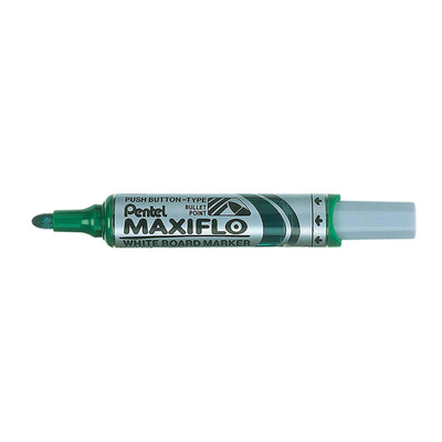Μαρκαδόρος Λευκού Πίνακα Maxiflo Pentel πράσινος