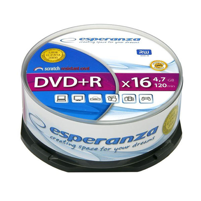 Esperanza DVD-R 4.7gb 25τμχ