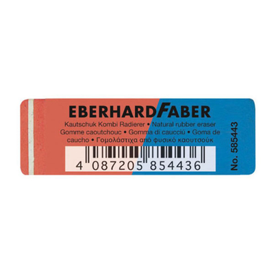 Eberhard Faber Γόμα Δίχρωμη