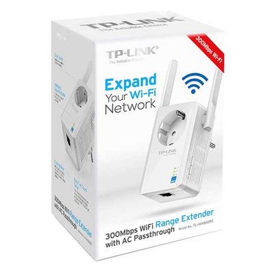 TP-LINK WiFi Range Extender AC Passthrough TL-WA860RE