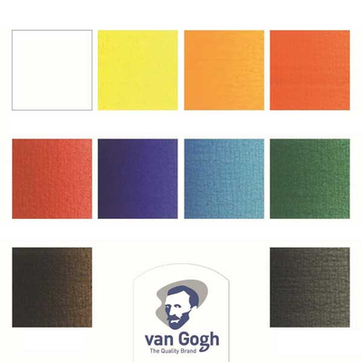 Talens Van Gogh Χρώματα Λαδιού Σετ 10τεμ