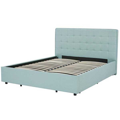 Κρεβάτι Διπλό με Αποθηκευτικό Χώρο Soho Γαλάζιο