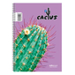 Τετράδιο Μονό Σπιράλ Cactus 17x25